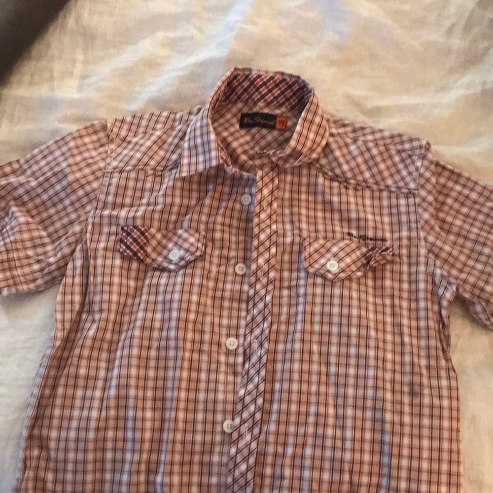 Boys Ben Sherman burton down